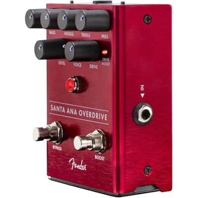 Fender Santa Ana Overdrive Effects Pedal - Red image 2