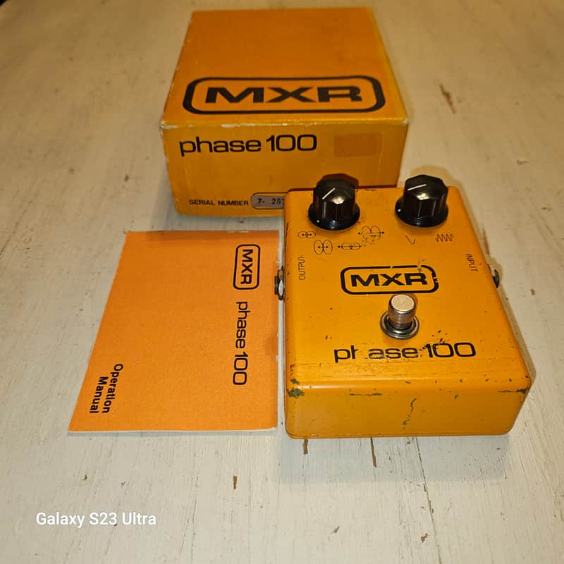 MXR Phase 100 Block Logo Vintage image 1