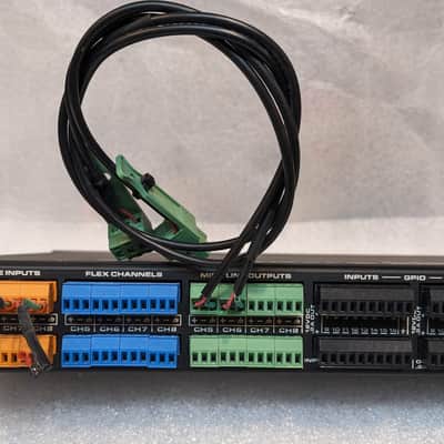 QSC Q-Sys Core 110f - Programmable Network Audio Processor DSP Mixer EQ USB Analog Dante IO Multi-Effects image 7
