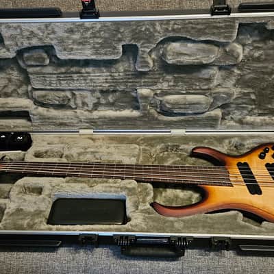 Ibanez BTB705LM-NNF Bass Workshop 2024 - Present - Natural Browned Burst Flat image 1