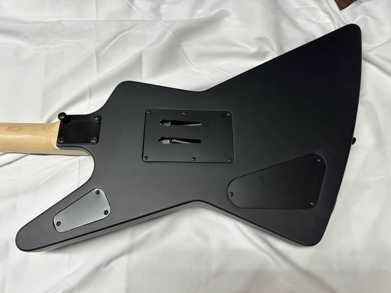 DEAN ZX F Floyd Rose tremolo Black Satin electric GUITAR NEW Blem