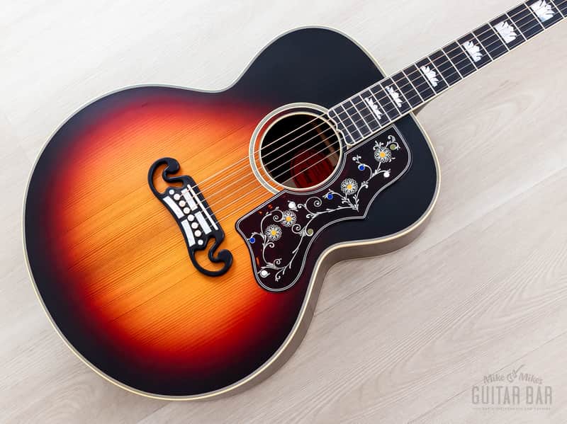 Gibson Custom Historic Pre-War SJ-200 Reissue, Adirondack Red Spruce & Rosewood, Vintage Sunburst VOS