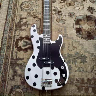 Customized Microtonal Glarry P Bass inspired by Angine De Poitrine image 2