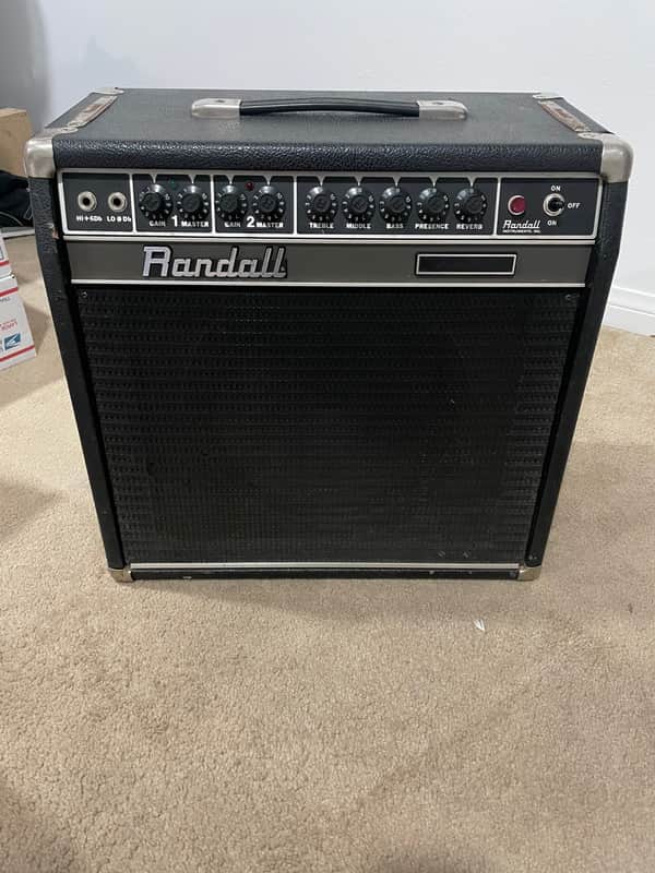 Randall RG80-112SC 2-Channel 80-Watt 1x12" Solid State Guitar Combo image 1