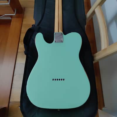 2021 Fender American Performer Telecaster Satin Surf Green RELIC w/GIGBAG image 17