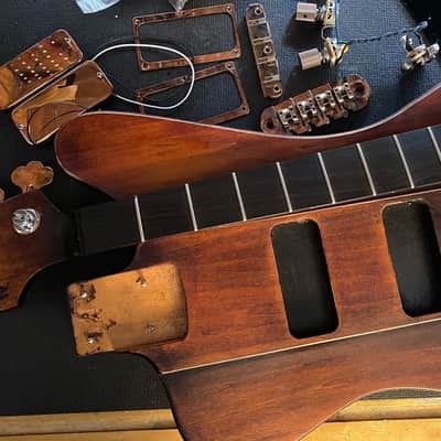 Warmoth custom Thunderbird medium scale FingerBird 2022 Nitrocellulose image 13