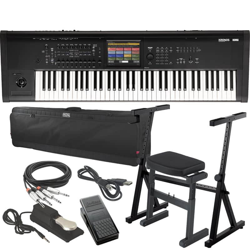 Korg Kronos 3 73-Key Music Workstation STAGE RIG image 1