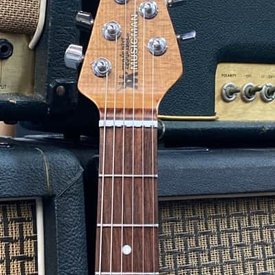 Ernie Ball Music Man Cutlass SSS Tremolo 2018 - Vintage Turquoise image 3
