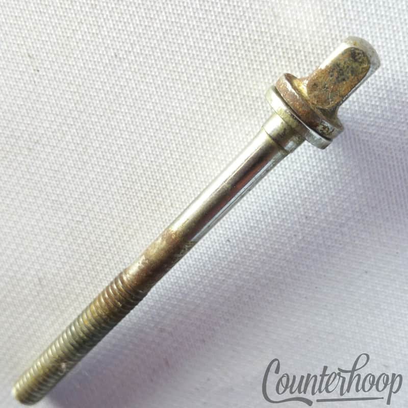 Leedy&Ludwig 2 9/16"T-Rod Tensioner Snare/Tom Drum Nickel Plating Vintage50s USA image 1