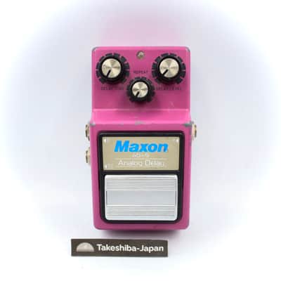Maxon AD-9 Analog Delay Made in Japan Guitar Effect Pedal 366356