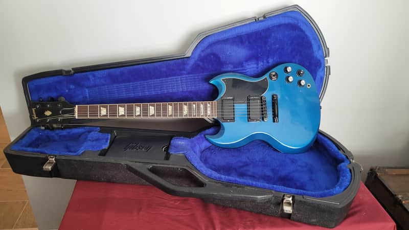Gibson SG Custom Showcase Edition 1988 - Electric Blue