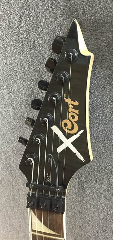 Cort X-11 Electric Guitar Floyd Rose Style Locking Tremolo Flamed