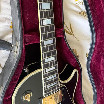 Gibson Les Paul Custom 2008 - Black/Gold image 3