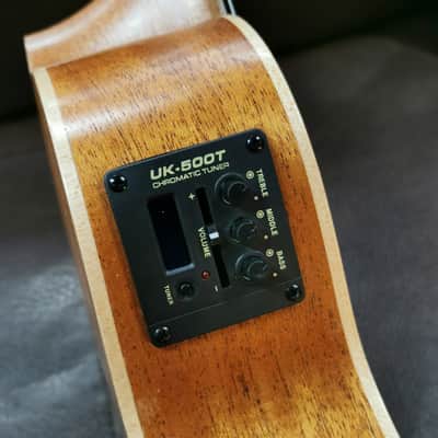 Honolua Mano Ténor Ukulele Solid Top - Black Walnut Fingerboard, Natural image 10