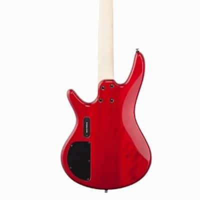 Ibanez Soundgear Gio GSR200TR 4 string 2000's - Transparent Red image 5
