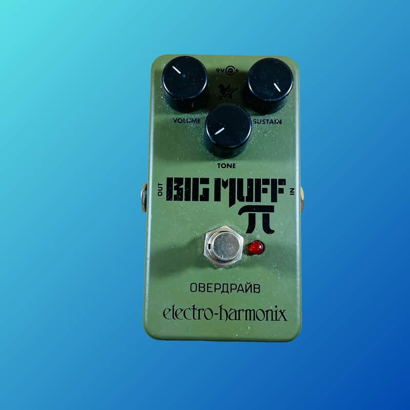 Electro-Harmonix Green Russian Big Muff Distortion/Sustainer Reissue image 1