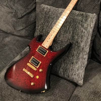 Custom One of a kind 2025 - Custom marbelized red image 1