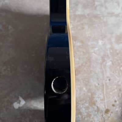 Left Handed Yellow Quilted Maple Top EVH Style Guitar Body  DIY Project image 2