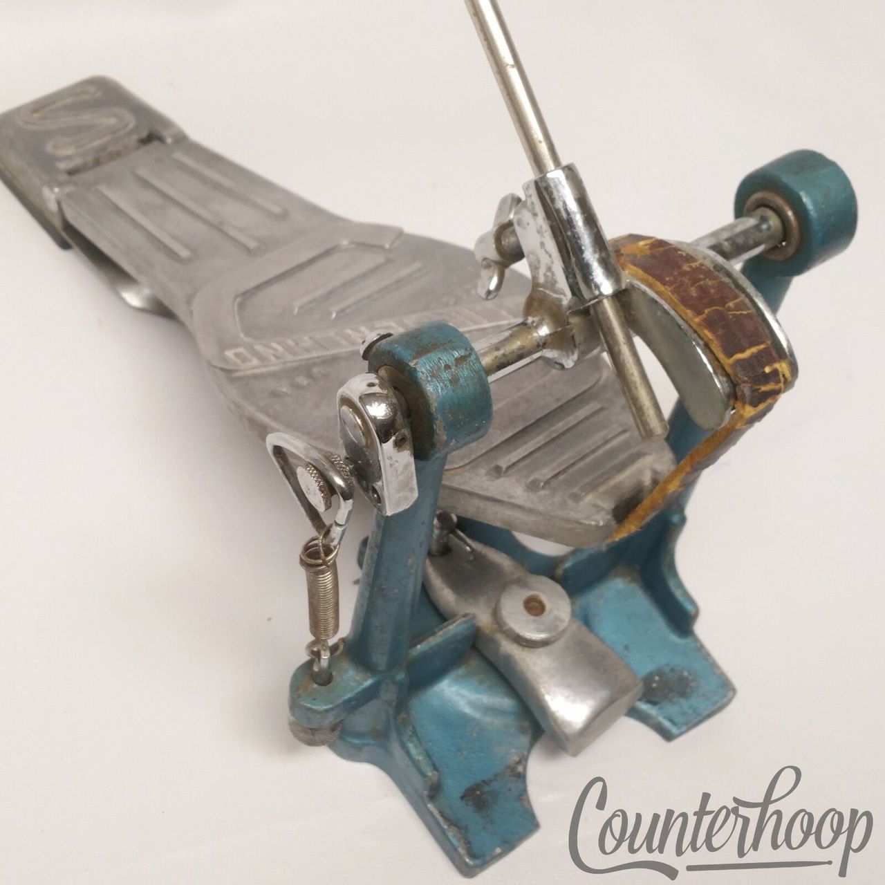 Slingerland Bass Drum Pedal Vintage 60s Tempo King Chicago USA Single-Spring* — main photograph