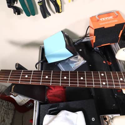 Squier Stratocaster MIJ 1986 Rosewood Fretboard Olympic White image 18