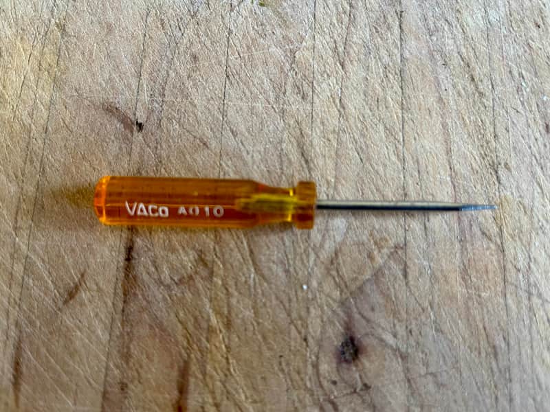 Late 1950’s Vaco brand screwdriver from ‘59 Gibson ES-345 for ABR-1 Tuneomatic Bridges image 1