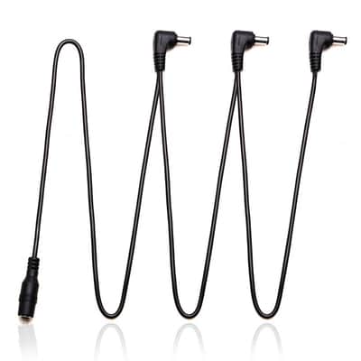 Multi-Plug 3 Cable Daisy Chain Power Adapter,price include the import duty for US buyer image 1