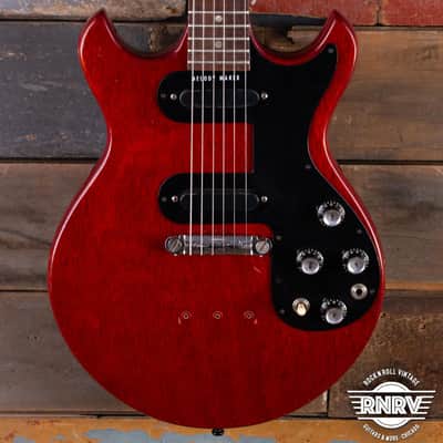 1965 Gibson Melody Maker D - Transparent Cherry image 1