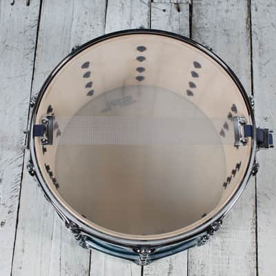 Sound Percussion Labs 468 Series Snare Drum 14x8 Snare Drum Turquoise Blue Fade image 6