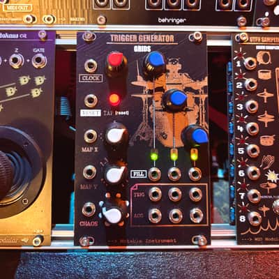 Grids - Mutable Instrument | Algorithmic Trigger Generator (THT Clone) | 16HP Eurorack DIY - Unique Panel image 2
