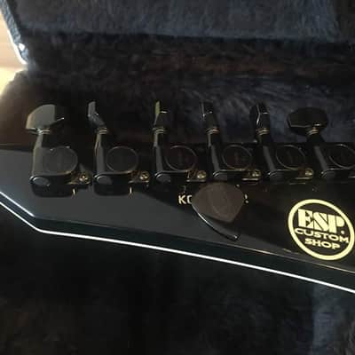 ESP CUSTOM SHOP JEFF HANNEMAN S KEY INLAYS 2004 Black image 4
