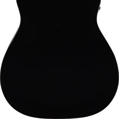 Fender CC-60SCE Concert Acoustic Electric Guitar. Walnut FB, Black image 10