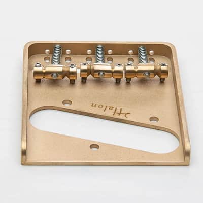 Halon Full Phosphor Bronze Tele Ashtray Bridge P/B Satin image 2