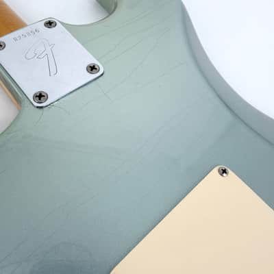 2005 Fender Custom Shop Ltd Edition ’66 Stratocaster – Closet Classic – Firemist Silver Metallic image 17