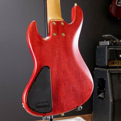 Sadowsky MetroLine 21-Fret Standard J/J Bass Limited Edition 2023 5-String Majestic Red Transparent Satin image 14