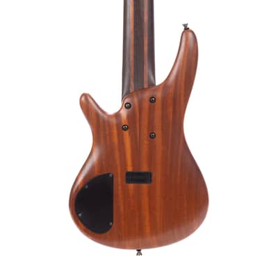 2004 Ibanez SR3006E-SOL Prestige 6-String Bass, Stained Oil, F041XXXX image 5