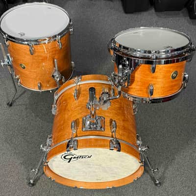 ~WOW!~ Gretsch USA Custom 3-Piece 12/14/18 Bop Drum Kit Set in Classic Maple Gloss Lacquer image 2