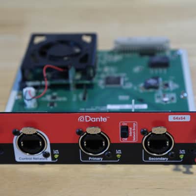 64-Channel Dante Card for Allen & Heath Avantis & D-Live image 1
