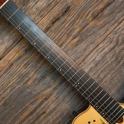 Used Godin Multiac Nylon A/E Guitar - Natural High Gloss w/Bag image 6