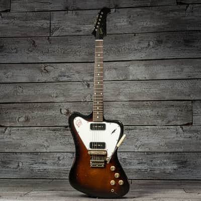 Gibson Custom Shop "Greatest Hits: Volume II Collection" Murphy Lab Light Aged 1965 Non-Reverse Firebird Reissue P-90 - Vintage Sunburst image 4