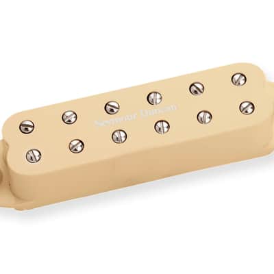Seymour Duncan SL59-1 Little 59 Strat PAF Humbucker Bridge Pickup Cream image 4