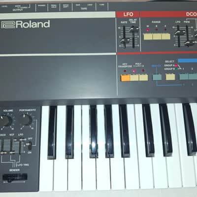 Roland Juno-106 61-Key Synth 1984 UNICORN -> SERVICED + Calzone flight case image 4