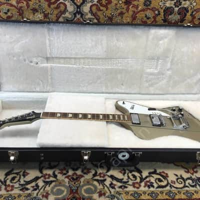 2013 Gibson - Elliot Easton Tikibird Firebird - gold mist poly - ID 5572 image 24