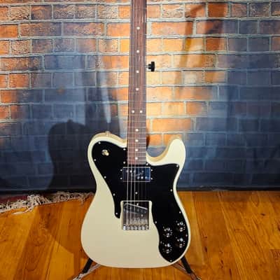 Fender 2022 American Vintage II '77 Telecaster Custom Rosewood Fretboard Olympic White image 3