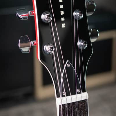 Reverend Sensei Jr. Electric Guitar - Transparent Cherry image 5