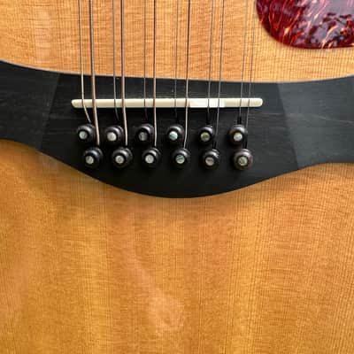 2002 Taylor 555ce Jumbo 12-String – Spruce/Mahogany – Fishman – OHSC image 8