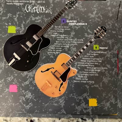 Epiphone Catalog Brochure 1989 Les Paul SG 635i 935i Pro II Howard Roberts fusion Sheraton T-310 Flying V image 5