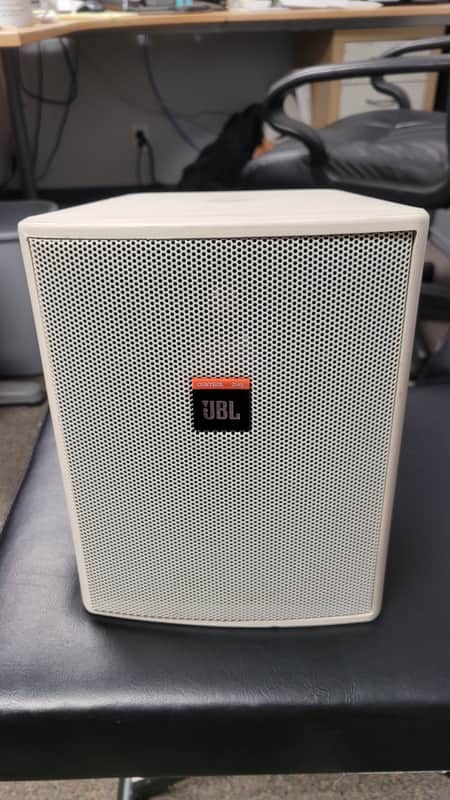 JBL Professional Control 25AV-WHCompact Indoor/Outdoor Background/Foreground Speaker, White, Sold as Pair image 1