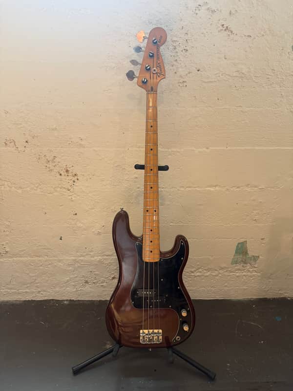 1975 Fender Precision- All Original Mocha Brown image 1