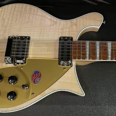 MINT! 2026 Rickenbacker 660/12 Maple Glo 12-String Electric Guitar OHSC 100% Mint Unplayed - RARE! image 1
