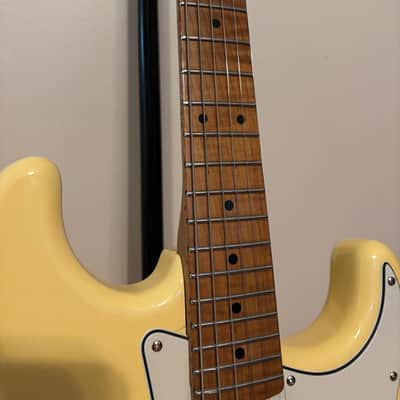 Partscaster hardtail strat stratocaster maple cream HS Bill Becky Wilde L500XL Partscaster hardtail strat stratocaster 2025 - Cream image 3
